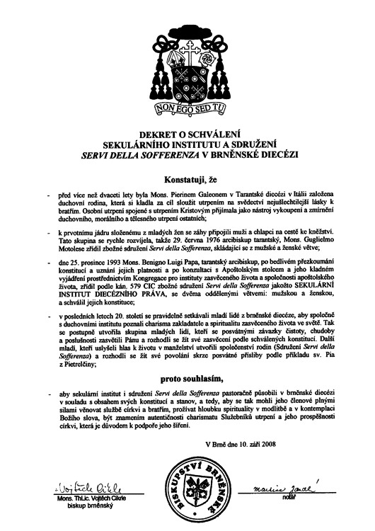 Dekret o schválení